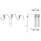 Preview: Stehle Unisteel Metall-Kapp-Kreissägeblatt 450x2,6/2,2x30 Z=90 HW/F-WFA